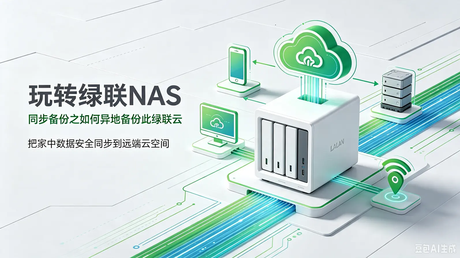 玩转绿联NAS：同步备份之如何异地备份此绿联云？-蓝小白的知识笔记